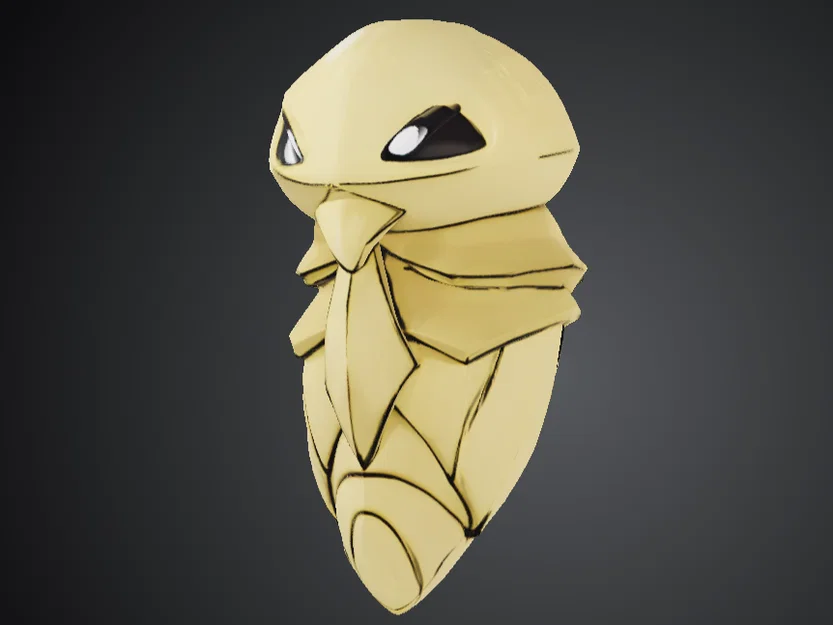 Mô hình 3D Kakuna Pokemon - File STL in 3D cho người sưu tầm - Image 1