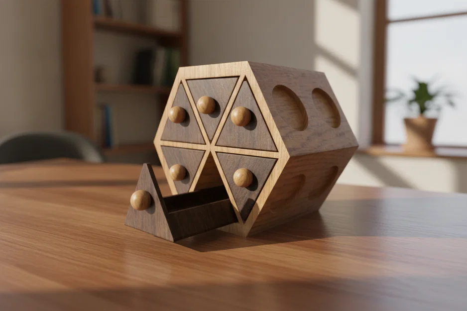 Modul'hex: Hệ thống tủ ngăn kéo lắp ghép 3D thông minh cho bàn làm việc - Image 2