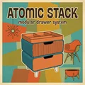 Atomic Stack — Hệ thống hộc tủ và khay đựng mô-đun phong cách MCM - Thumbnail 2