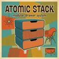 Atomic Stack — Hệ thống hộc tủ và khay đựng mô-đun phong cách MCM - Thumbnail 4