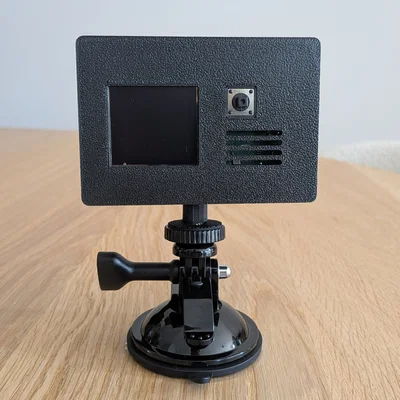 Vỏ Raspberry Pi 5 cho Dashcam tích hợp GPS