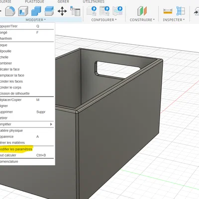Hộp Đựng Đồ Tùy Chỉnh Có Tay Cầm [Parametric / Không cần Support]