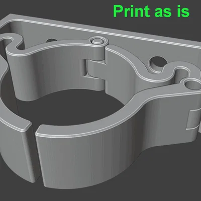 Móc treo chổi thông minh Bistable - Giải pháp treo đồ 3D cực chắc