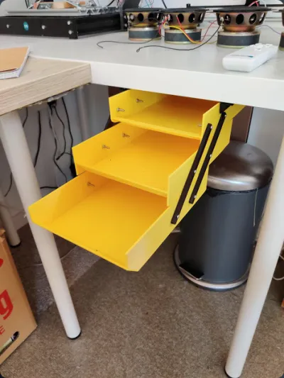 Smart Drawer - Thiết kế ngăn kéo lắp dưới bàn làm việc siêu tiện lợi - Image 1
