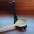 Giá đỡ vá gỗ (Wooden Spoon Holder) thiết kế thông minh cho nhà bếp - Thumbnail 5
