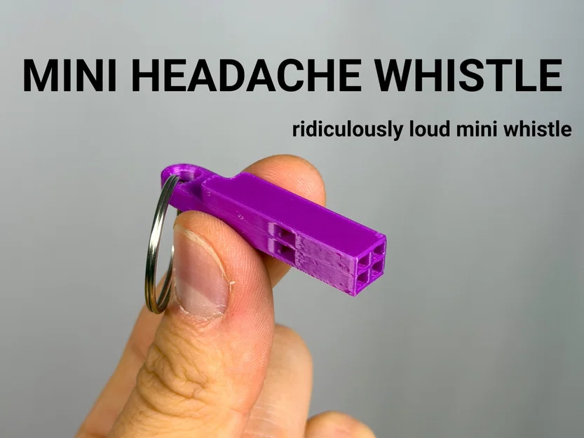Còi Siêu Nhỏ "Mini Headache Whistle" - Image 1
