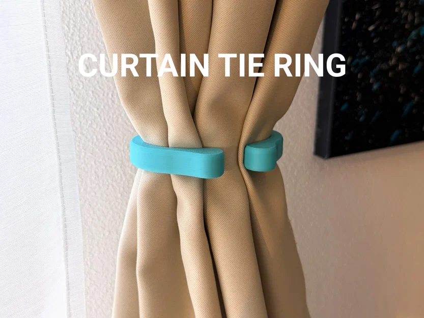 Vòng giữ màn cửa (Curtain Tie Ring) - Image 1