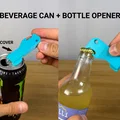 Dụng cụ khui bia và nắp đậy bảo vệ lon nước 3-trong-1 - Thumbnail 1
