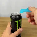 Dụng cụ khui bia và nắp đậy bảo vệ lon nước 3-trong-1 - Thumbnail 2