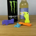 Dụng cụ khui bia và nắp đậy bảo vệ lon nước 3-trong-1 - Thumbnail 5