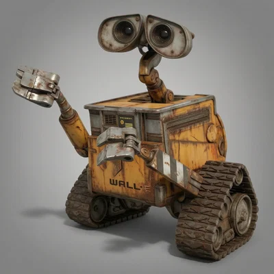 Mô hình 3D Wall-E (2008) - Chú robot dọn dẹp cho tín đồ Sci-Fi