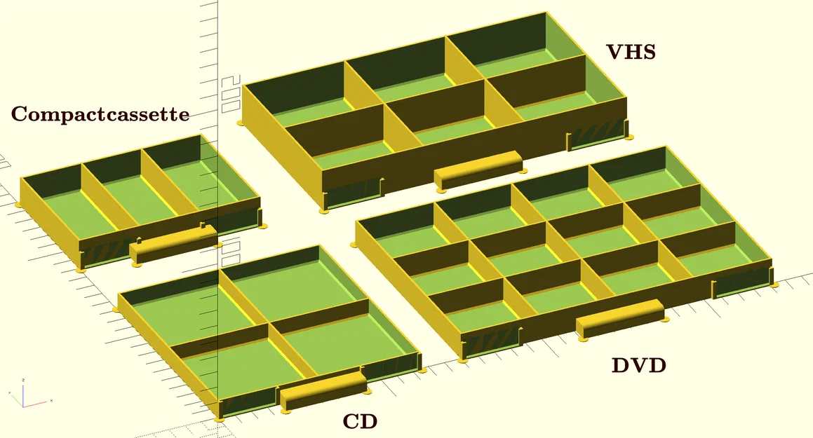 Bộ tạo ngăn kéo và tủ module hoàn toàn tham số (25 gram/ngăn) - Image 6