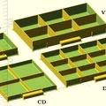 Bộ tạo ngăn kéo và tủ module hoàn toàn tham số (25 gram/ngăn) - Thumbnail 6