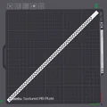 Thước vẽ đường tròn hệ inch (Simple Circle Drawing Tool) in 3D - Thumbnail 3