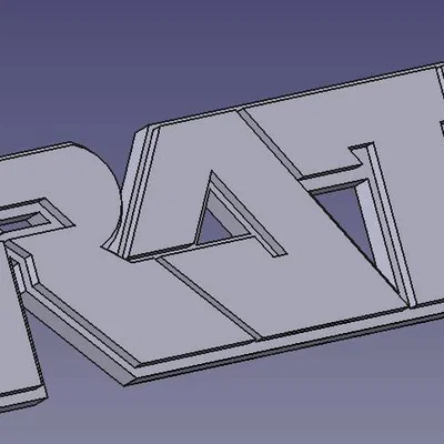 Logo RATT (RATT Name Logo) để bàn và treo tường