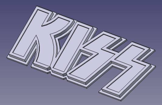 Logo tên ban nhạc KISS - Image 2