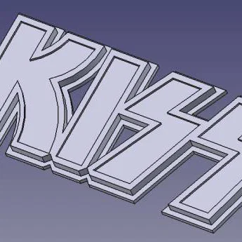 Logo tên ban nhạc KISS