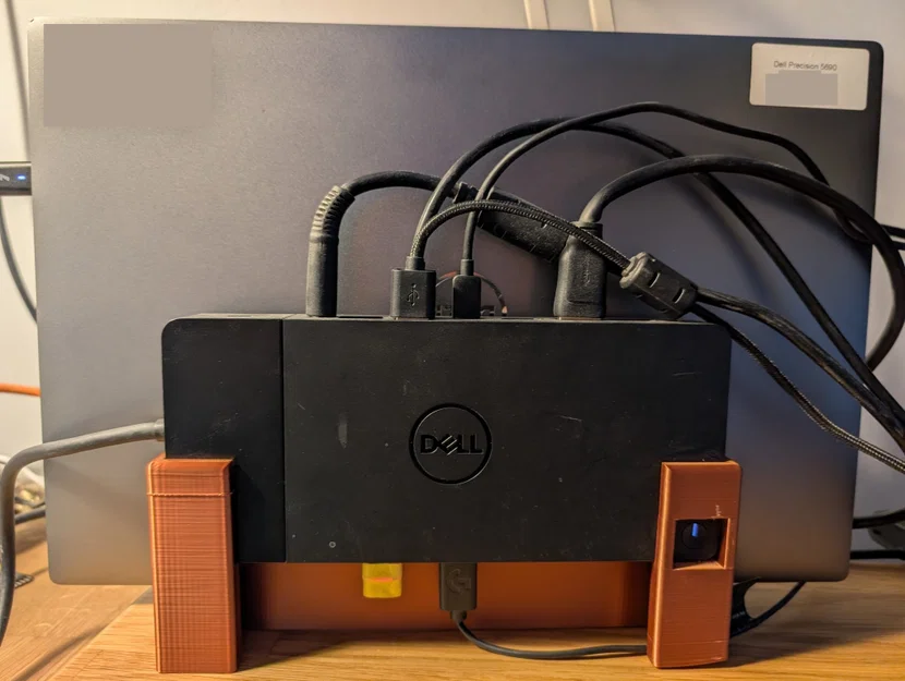 Giá đỡ dọc cho Laptop và Docking Station Dell WD19TB - Image 1