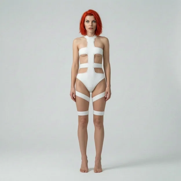 Mô hình 3D Leeloo - The Fifth Element (1997) cho người đam mê sưu tầm - Image 1