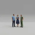 Mô hình 3D Trạm xăng cổ điển thập niên 50 (Wally's Service Station) - Thumbnail 5
