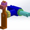 Giá đỡ điện thoại và máy tính bảng đa năng gắn tựa đầu ghế xe - Thumbnail 1