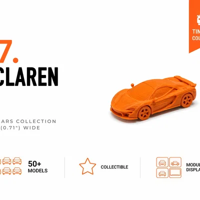 Tiny McLaren P1 - Series Xe Mô Hình Tí Hon