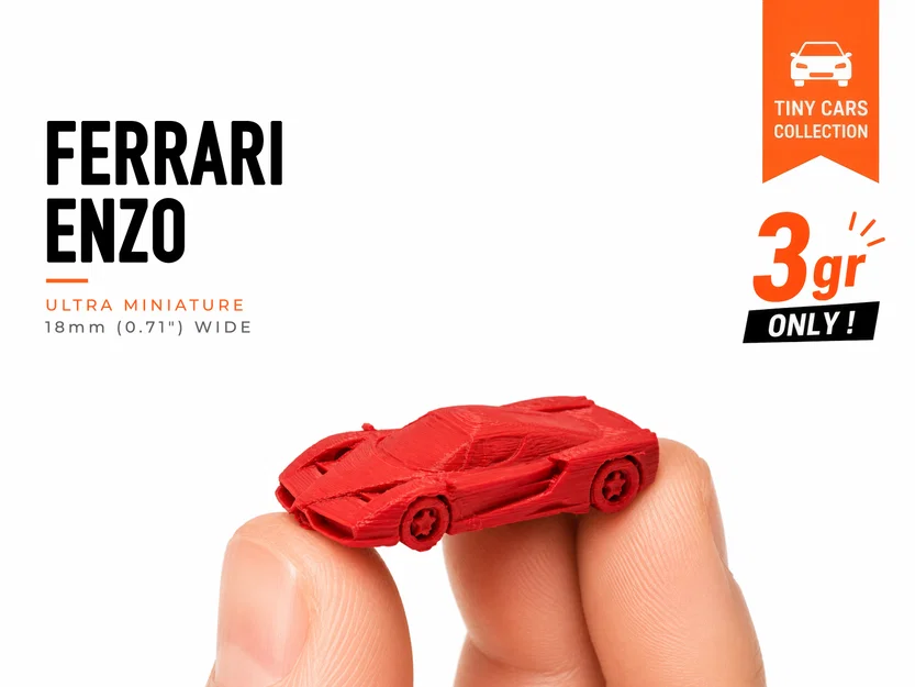 Ferrari Enzo Siêu Nhỏ - Bộ sưu tập Mini Cars - Image 1