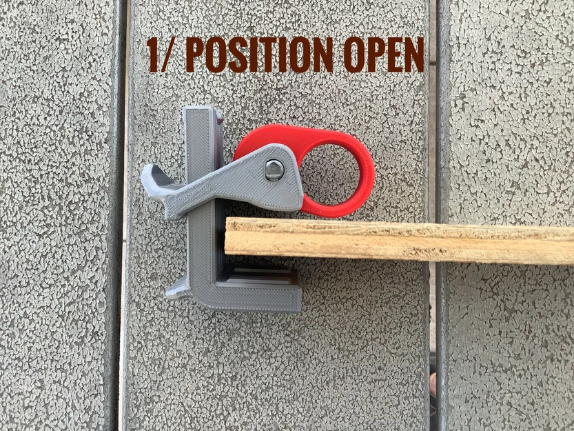Quick clamp v2 - Kẹp nhanh in 100% không cần ốc vít - Image 3