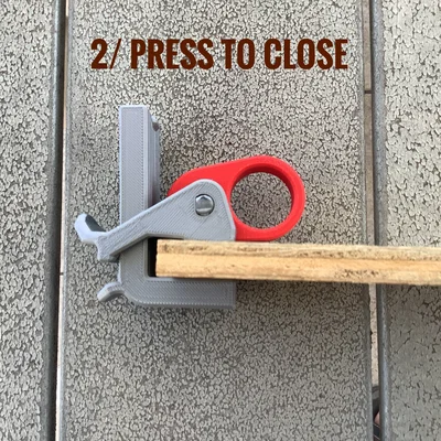 Quick clamp v2 - Kẹp nhanh in 100% không cần ốc vít