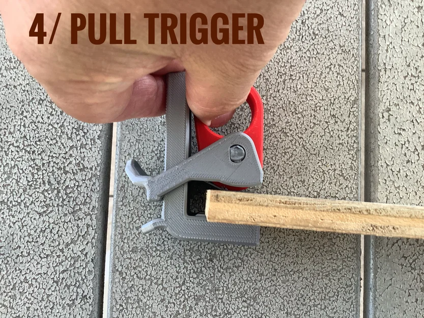 Quick clamp v2 - Kẹp nhanh in 100% không cần ốc vít - Image 6
