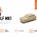 Tiny VW Golf MK1 - Mẫu Xe Mini Sưu Tầm - Thumbnail 1