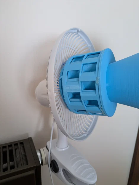Còi hú mini tự chế từ quạt để bàn - Image 2