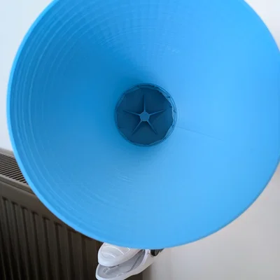 Còi hú mini tự chế từ quạt để bàn