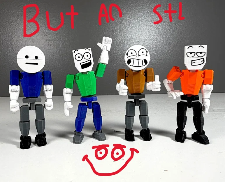 Mô hình nhân vật Loftyo Figure: File in 3D định dạng STL cực hot - Image 1