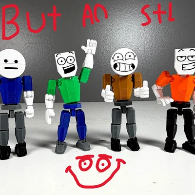 Mô hình nhân vật Loftyo Figure: File in 3D định dạng STL cực hot