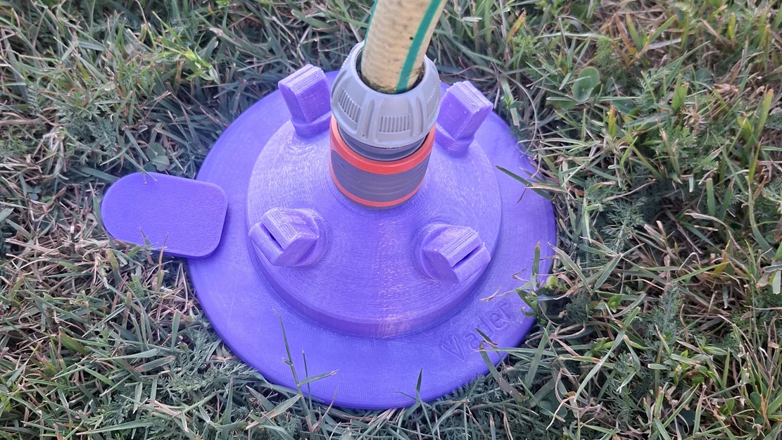 Đầu phun tưới cỏ 3D (Lawn Sprinkler) cho sân vườn bền đẹp - Image 2