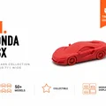 Tiny Hnda NSX - Dòng xe mô hình Mini - Thumbnail 1