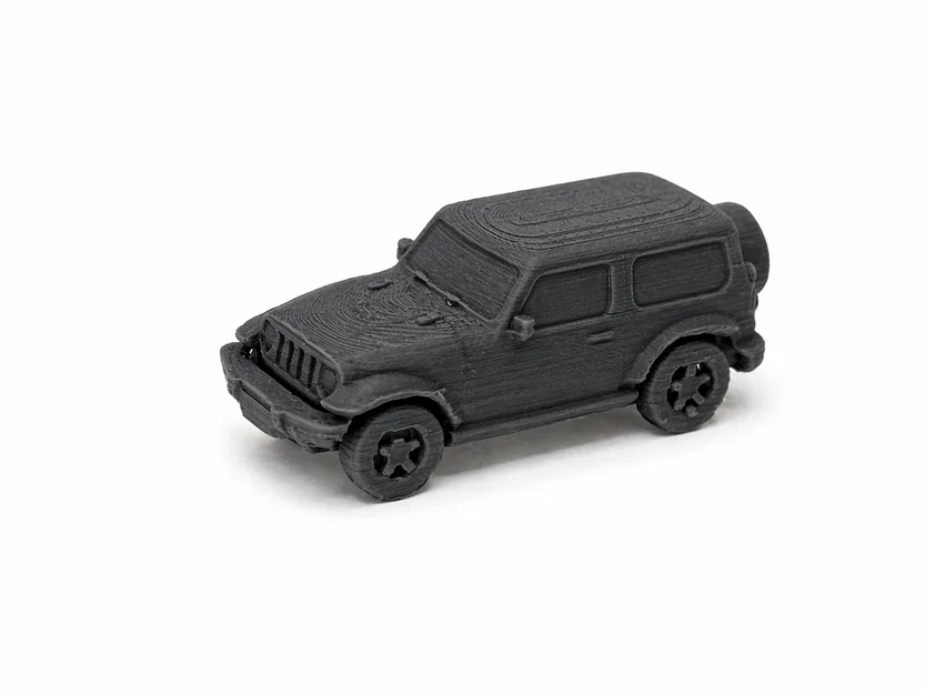 Mô hình Jeep Wrangler thu nhỏ - Bộ sưu tập Mini Cars - Image 2