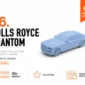 Mô hình Rolls Royce Phantom thu nhỏ - Bộ sưu tập Mini Cars - Thumbnail 1