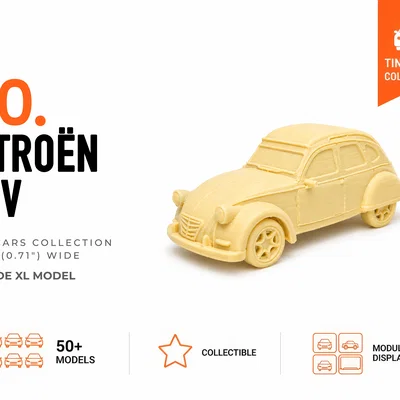 Citroën 2CV Tí Hon - Bộ Sưu Tập Xe Mini