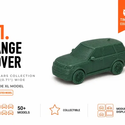 Tiny Range Rover - Bộ sưu tập xe mô hình mini