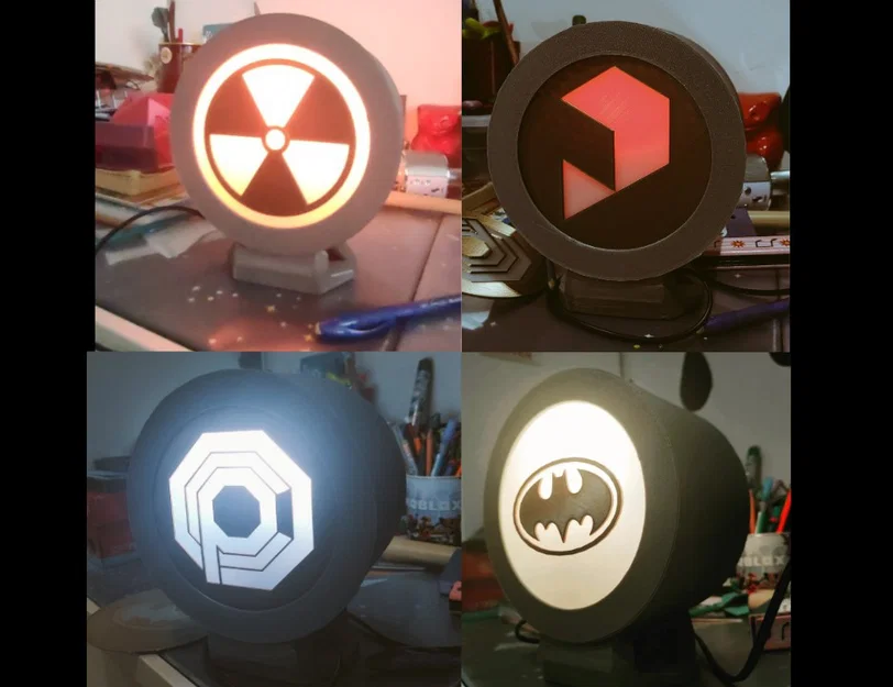 Đèn bàn lắp ghép tùy biến 1000+ logo (Batman, Star Wars và nhiều chủ đề khác) - Image 1