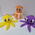Mô hình mực 3D khớp nối linh hoạt siêu đáng yêu cho máy in 3D - Thumbnail 1