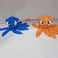 Mô hình mực 3D khớp nối linh hoạt siêu đáng yêu cho máy in 3D - Thumbnail 6