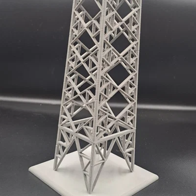 Tháp truyền tải điện dạng khung thép 400 kV (400 kV Steel Lattice Transmission Tower)