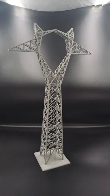 Tháp truyền tải điện dạng khung thép 400 kV (400 kV Steel Lattice Transmission Tower) - Image 3
