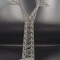 Tháp truyền tải điện dạng khung thép 400 kV (400 kV Steel Lattice Transmission Tower) - Thumbnail 3