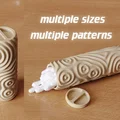 Hộp đựng tăm bông du lịch họa tiết gợn sóng - Thumbnail 1