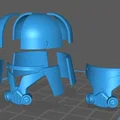 Mũ Clone Trooper (Snow/Flame) V2 bản tách rời - Tỷ lệ 1:1 cho Cosplay Star Wars - Thumbnail 1