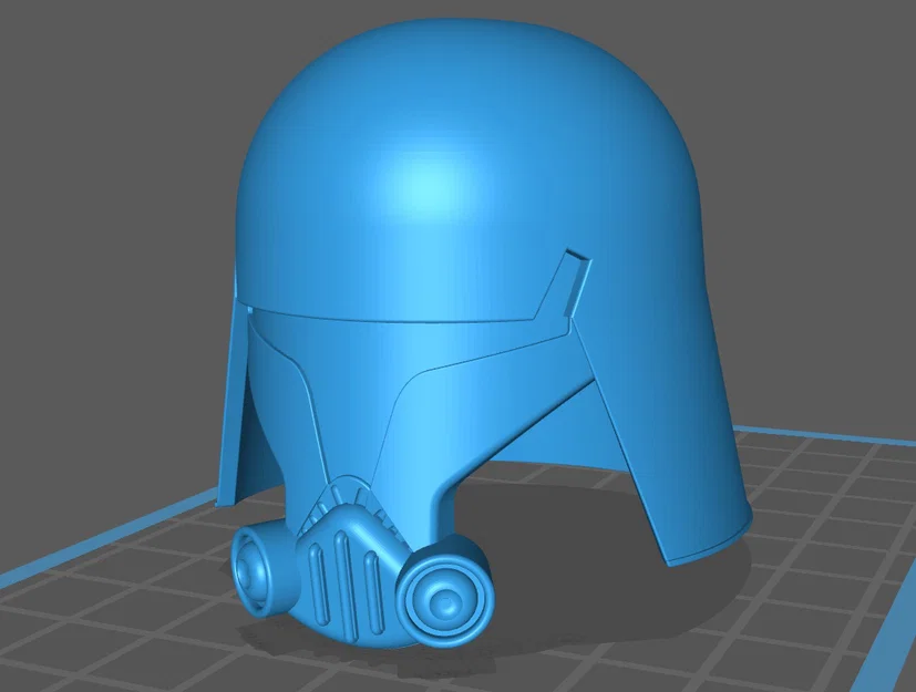 Mũ Clone Trooper (Snow/Flame) V2 bản tách rời - Tỷ lệ 1:1 cho Cosplay Star Wars - Image 2